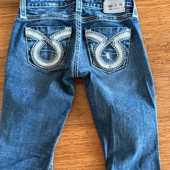 Big Star Women's Blue Boot Cut Jeans - Picture 10 of 10